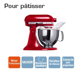 Robot pâtissier KITCHENAID